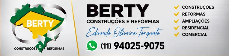 Identidade visual Berty Construções e Reformas