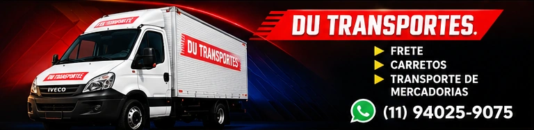 Identidade visual DU Transportes, fretes e carretos